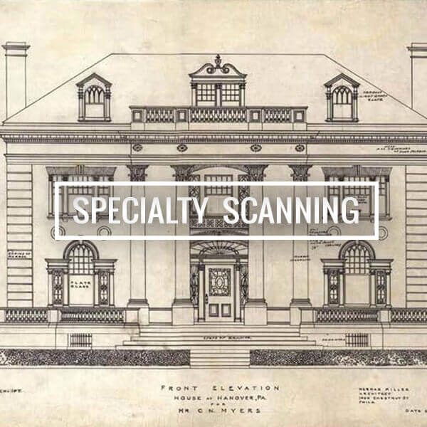 Specialty Scanning archiving scanning services